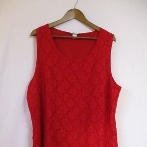CJ Banks sleeveless top 2x